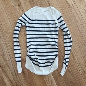 H&M Maternity Nautical Striped Sweater